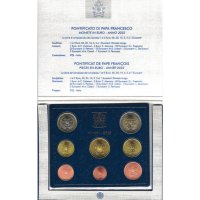 Ватикана 2022 г - комплектен сет от 1 цент до 2 евро - издание на банка Ватикана , снимка 2 - Нумизматика и бонистика - 42760134