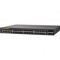 Cisco SG 350-52P 52-Port Gigabit PoE Managed Switch, снимка 3 - Суичове - 34311655