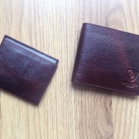 J.Wilson London нов мъжки портфейл портмоне естествена кожа с подарък калъф за документи внос Англия, снимка 8 - Портфейли, портмонета - 43771630