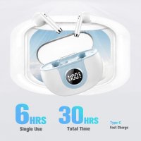 Нови Безжични слушалки Спортни с кутия за зареждане Earbuds за музика, снимка 2 - Bluetooth слушалки - 40040809