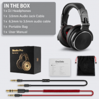 Професионални слушалки OneOdio Studio Pro-50, Hi-res,20Hz-40kHz,32 Ом, 1600 mw,6.35 mm/3.5mm Jack, снимка 2 - Слушалки и портативни колонки - 36544965