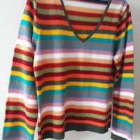 Пъстър дамски пуловер , снимка 12 - Блузи с дълъг ръкав и пуловери - 30149981
