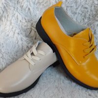 Обувки, бежови и жълти, код 149/ББ2/34, снимка 2 - Дамски ежедневни обувки - 38296626