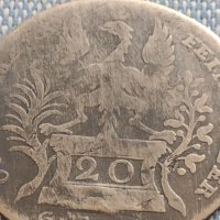 Сребърна монета 20 кройцера 1765г. Франкфурт на Майн 29775, снимка 8 - Нумизматика и бонистика - 42930010