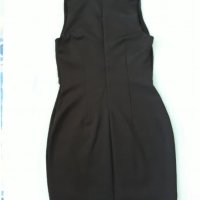 Много ефектна маркова черна рокля ЕКСПЛОЗИЯ-кожа и стегнато трико,елегантна, изкл.впечатляваща , снимка 9 - Рокли - 37265004
