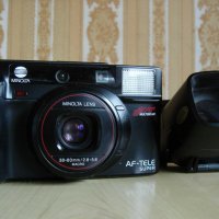 MINOLTA AF-TELE SUPER  плюс подарък "1.3х теле конвертор", снимка 4 - Фотоапарати - 39865838