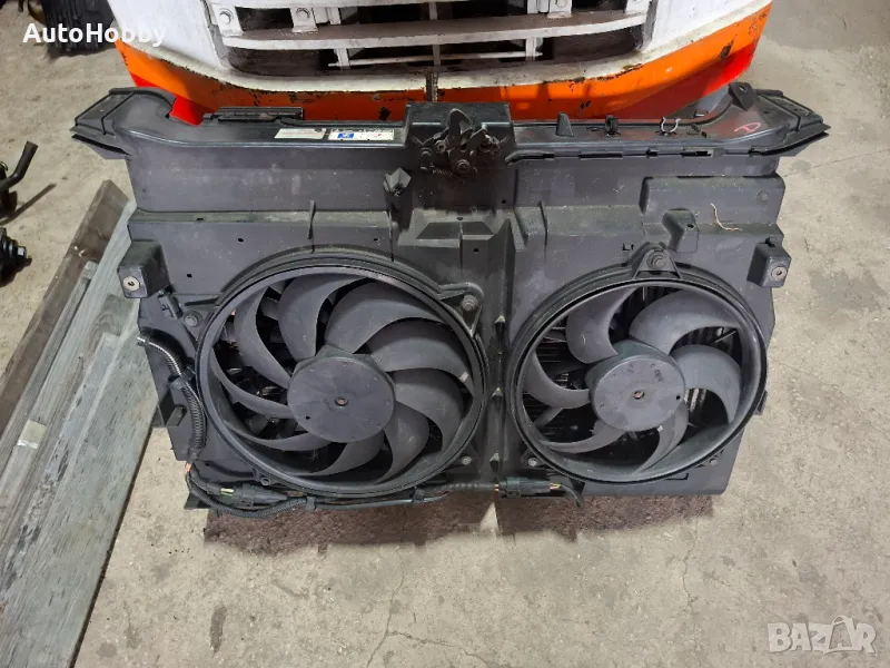 Радиатор воден климатик интеркулер Пежо 807 Ситроен C8 2.2HDI, снимка 1