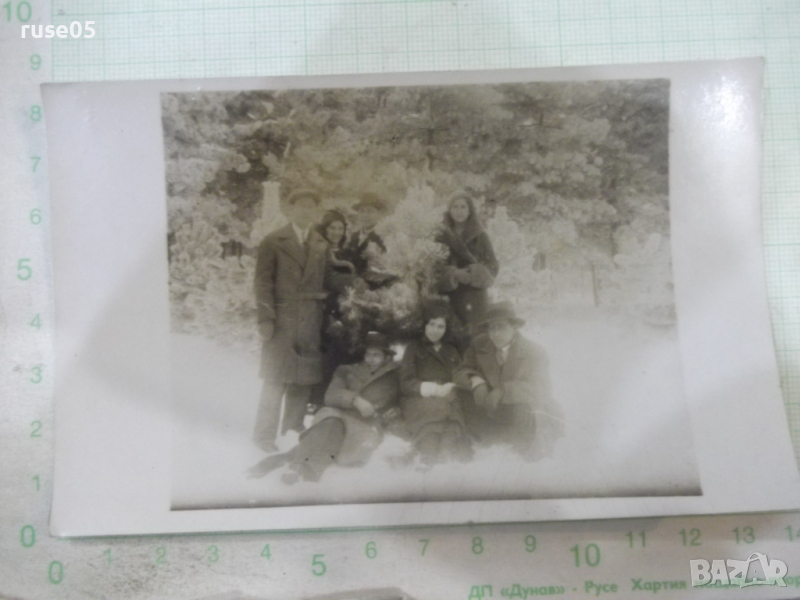 Снимка стара на група на излет, снимка 1