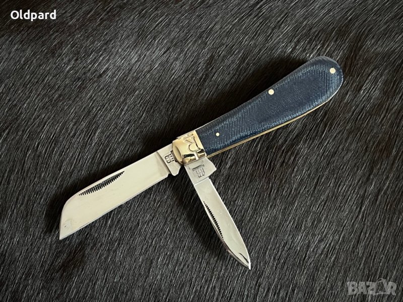 Сгъваем джобен нож RR Denim Half Hawk T10. RR2186, снимка 1