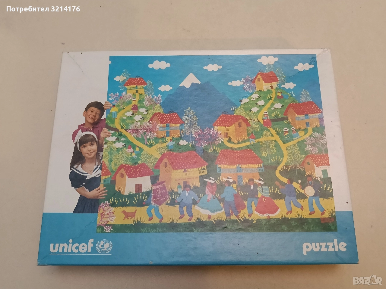 Puzzle Unicef 3700 - Señor de Muruhuay, 89 (200 pièces 50 cm x 41 cm), снимка 1