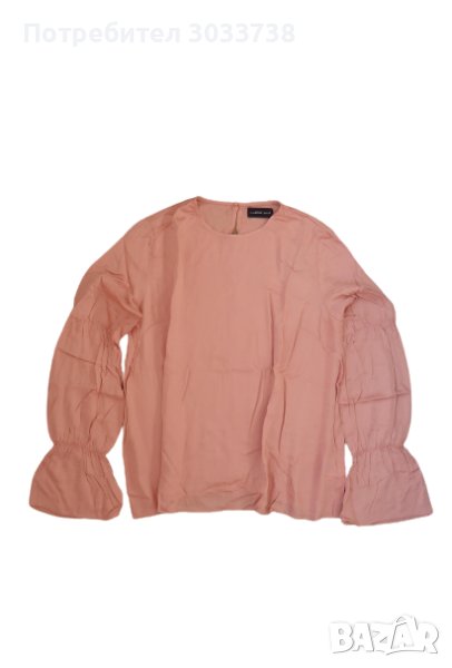 Mustard Seed Дамска блуза с ефектни ръкави с ластици Размер: L, снимка 1