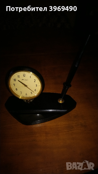Съветски часовник за писалище., снимка 1