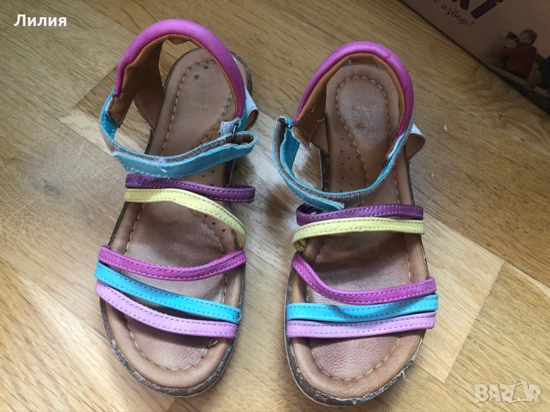 9лв. ликвидация / Сандали Ponki за тесен крак, номер 35, снимка 1