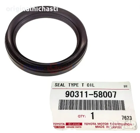 Семеринг колянов вал за ТОЙОТА ЛАНД КРУЗЕР TOYOTA LAND CRUISER 9031158007 90311-58007 OEM TOYOTA, снимка 1