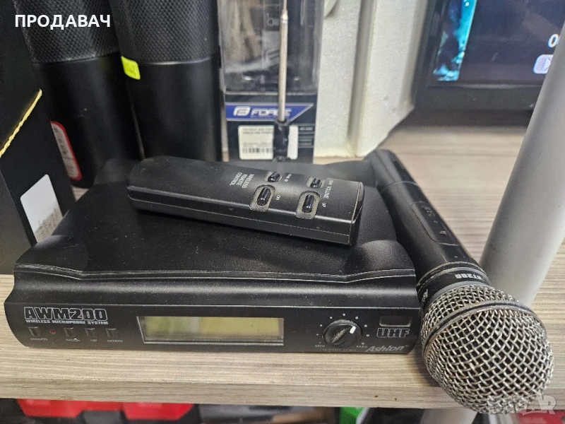 Безжичен микрофон Ashton AWM200
, снимка 1