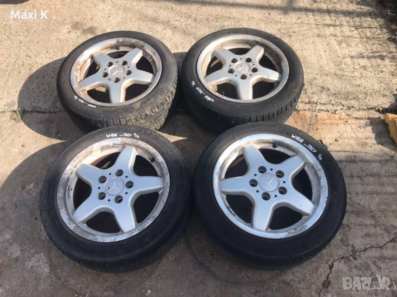 Алуминиеви джанти Mercedes A-Class W168 2002г.15ки, снимка 1