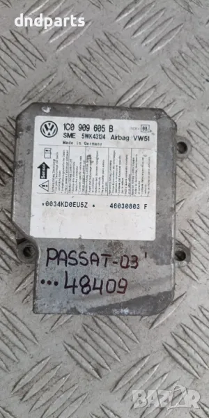 Airbag модул VW Passat 2003г. 1C0909605B 5WK43124 , снимка 1