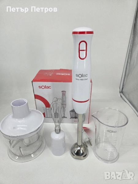 Чисто нов пасатор чопър миксер SOLAC 1000w, снимка 1