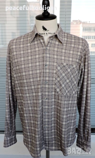 Salewa Outdoor -мъжка карирана  риза за туризъм/лов/планина размер L, снимка 1