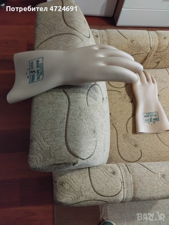 Диелектрични ръкавици , снимка 1