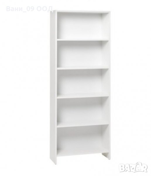 Голяма етажерка/библиотека в бял цвят, снимка 1