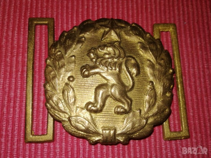 Стара военна тока за колан. , снимка 1