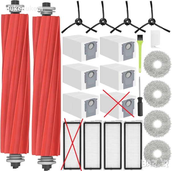 Комплект аксесоари за Roborock Qrevo S/Qrevo Pro/Qrevo MaxV и др., снимка 1