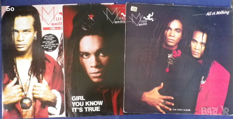 грамофонни плочи Milli Vanilli, снимка 1