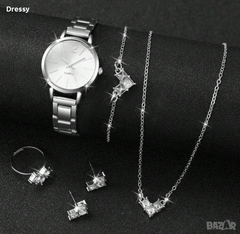 Часовник комплект с бижута, снимка 1