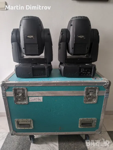 Martin MAC 250 Krypton – комплект с кейсове, готови за сцена, снимка 1