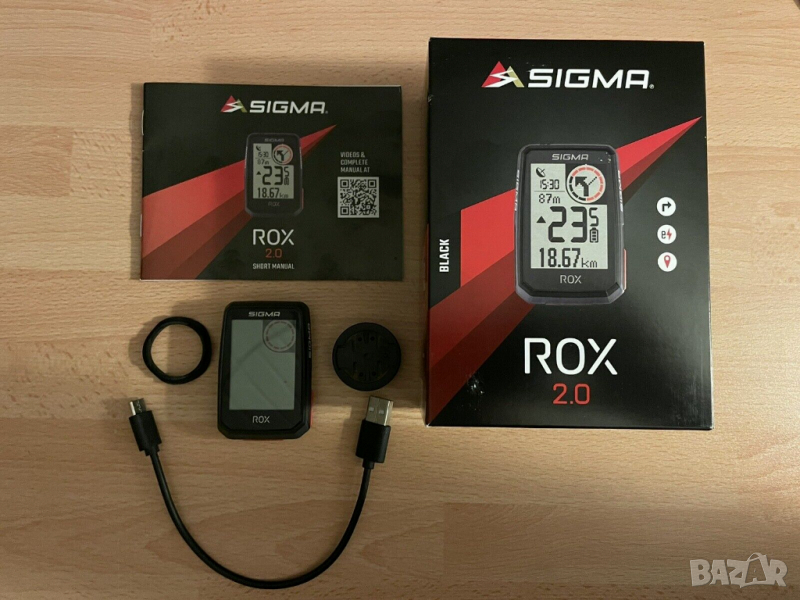Sigma Rox 2.0  Безжичен компютър и GPS за велосипед, снимка 1