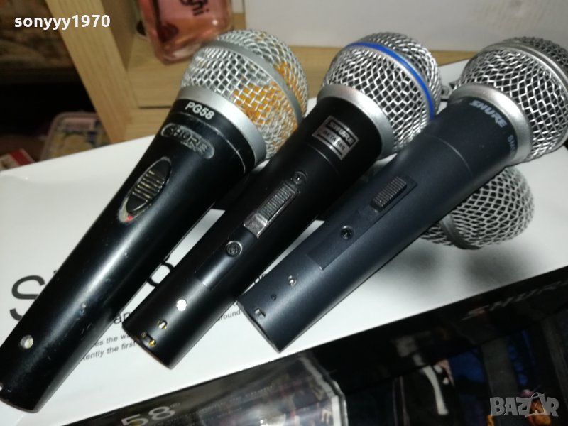 SHURE PROFI MIC X 3 GERMANY 1001221914, снимка 1