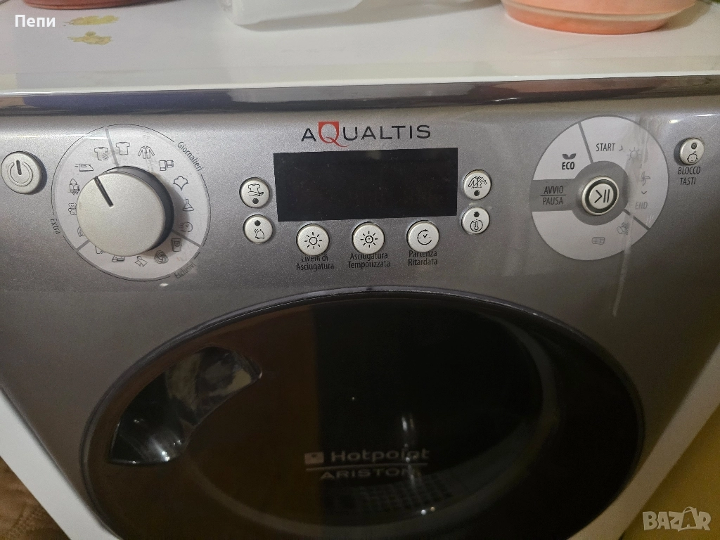 Сушилня ARISTON Hotpoint Aqualtis 9kg, снимка 1