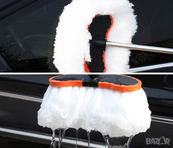   Автоматично въртяща се четка на 360° за кола  , снимка 1