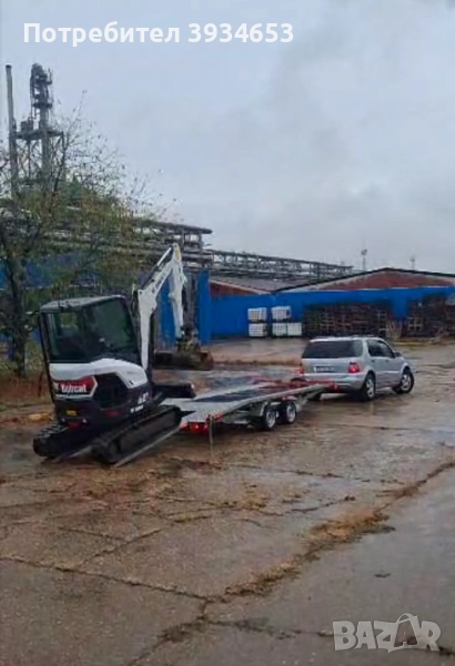 Услуги с мини багер и самосвал, снимка 1