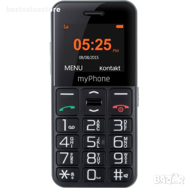 Мобилен Телефон Gsm Myphone Halo Easy Black 1.70 ", Задна Камера 0.3 Mpx, снимка 1