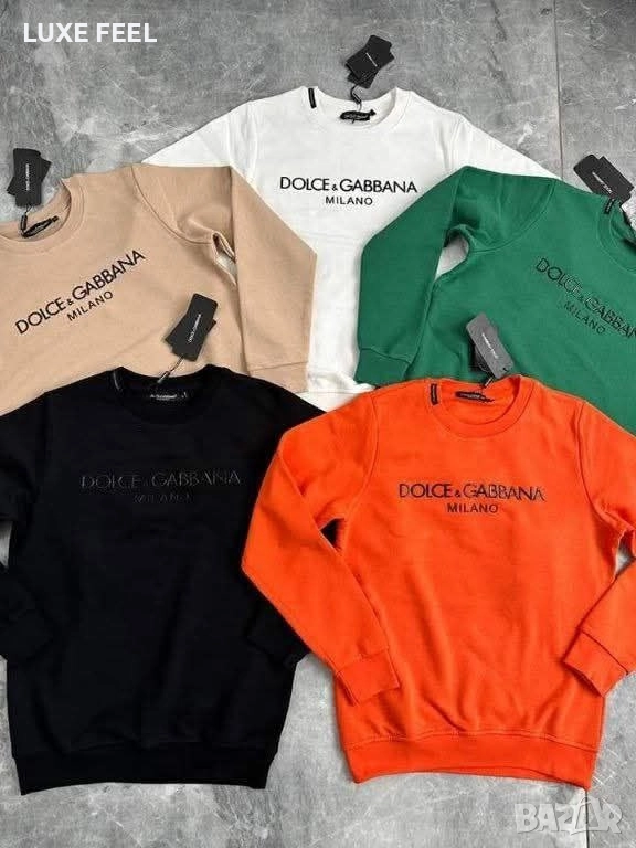 Дамска Памучна Блуза - Бежава ⚜️ Dolce Gabanna , снимка 1