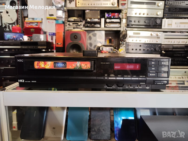 Видео NEC N9053C с оригинално дистанционно. Много добро техническо състояние и външен вид., снимка 1