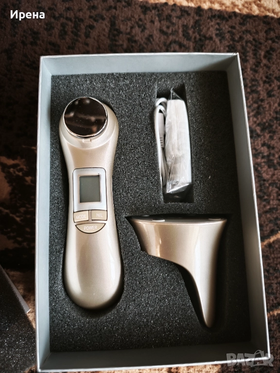 6 в 1 уред за лице - фотон, rf, ems, ултразвук, мезотерапия, микротокова вибрация , снимка 1