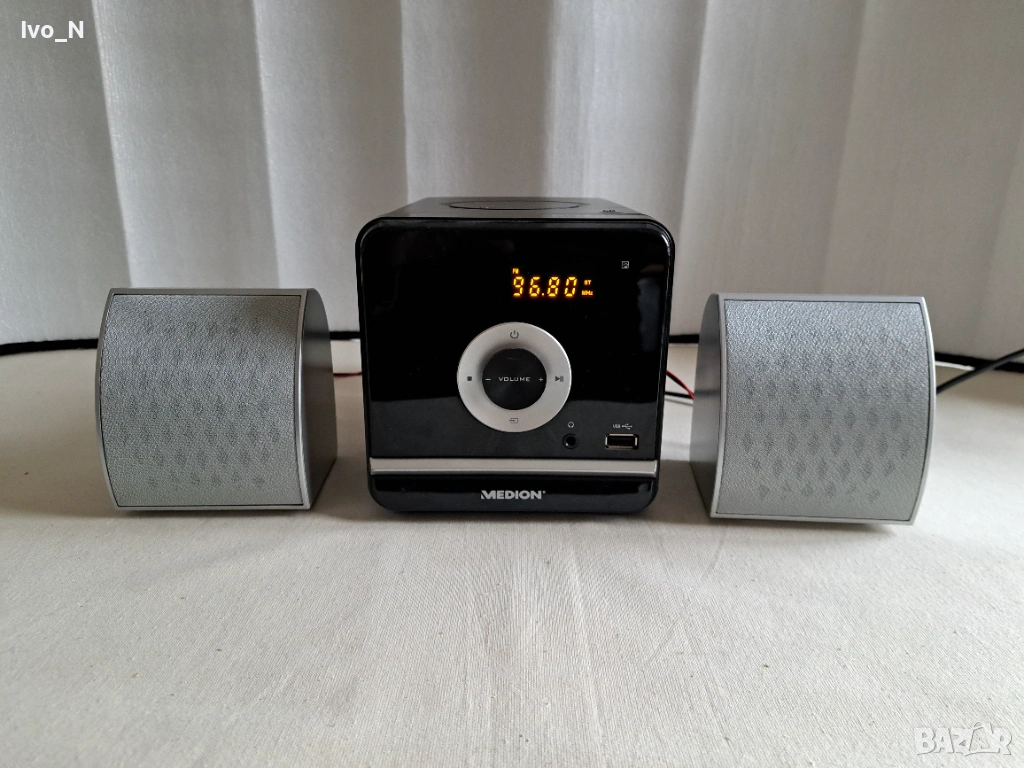 Микро аудиосистема Medion MD 84497 / FM радио/ CD/ MP3/ USB/., снимка 1