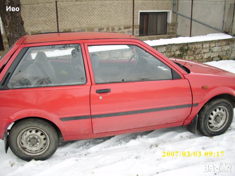 JAPAN МПС,Части Toyota Starlet 1.3i 12v;1.5diesel с БГ Документи , снимка 1