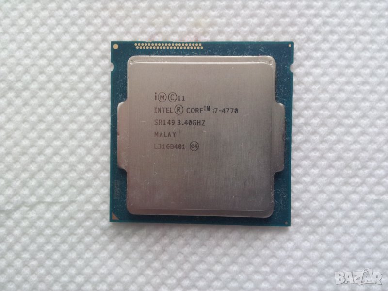 Процесор ЦПУ CPU Intel i7-4770 3.90GHz DDR3 1150 HD Graphics 4600, снимка 1