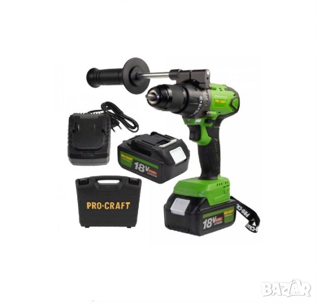 PROCRAFT PA18BL Акумулаторен винтоверт, снимка 1