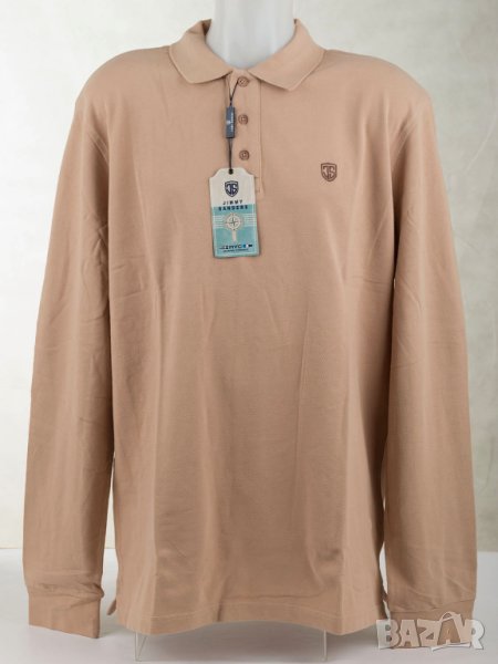 Мъжка блуза от памук в бежово Jimmy Sanders, снимка 1