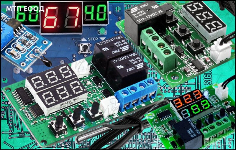 Терморегулатор до 110C, температурен контролер, температура регулиране, NTC, градуса, снимка 1