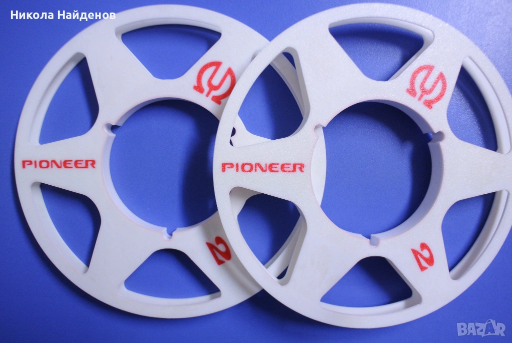 Ролки 18см за ролков магнетофон, снимка 1