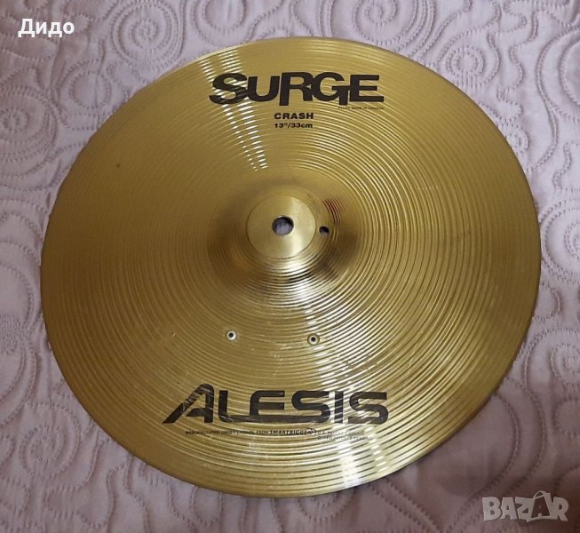 Електронен чинел 13" Alesis Surge Cymbal with choke, снимка 1