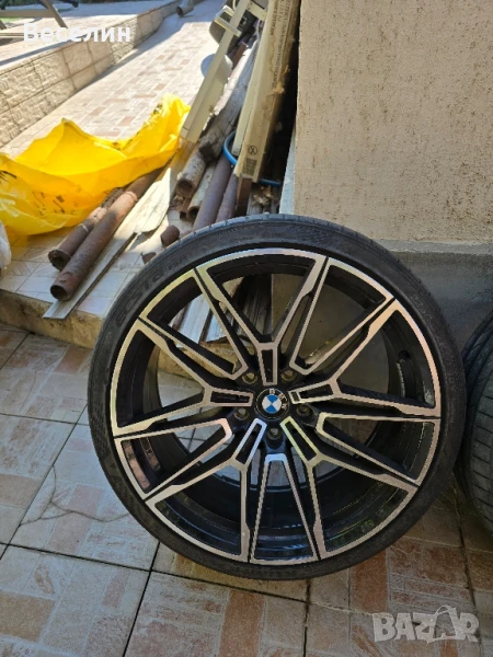 Джанти с гуми,Спорт акет ,5х120,БМВ, снимка 1