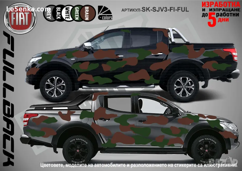 Fiat Fullback SK-SJV3-FI-FUL, снимка 1