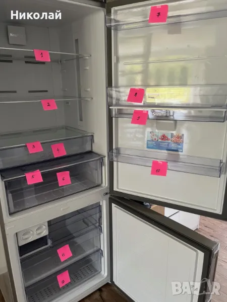 Продавам вътрешни елементи от хладилник BEKO K70520, снимка 1